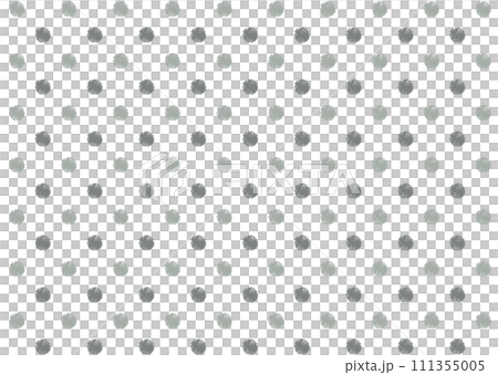 Crayon touch polka dot seamless pattern/gray 111355005