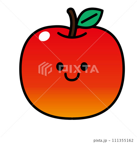 りんごのイラスト素材 [111355162] - PIXTA