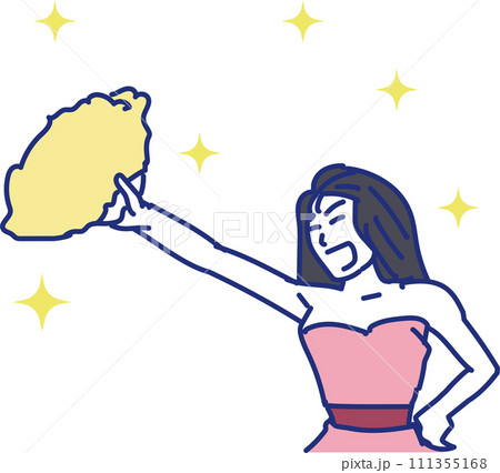 お立ち台　踊る女性　バブル 111355168