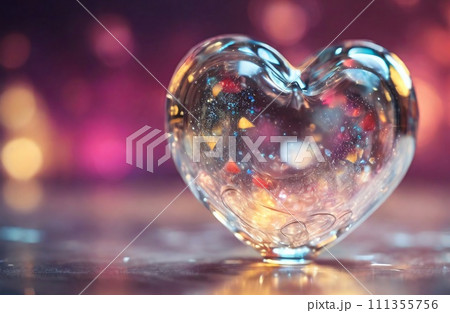 An artistic background with a hearts, valentine concept. An artistic background with a hearts, valentine concept. 111355756