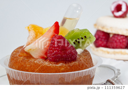Macro photography of French traditional desserts Macro photography of French traditional desserts 111359627