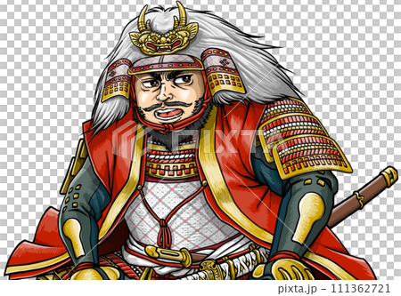 戦国武将の武田信玄 111362721