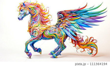 ペガサスのイメージ - image of Pegasus No4-3 -  111364194