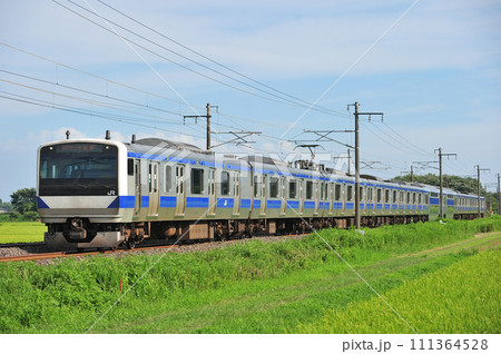 常磐線　羽鳥ー岩間　JR東日本　E531系　K404編成（勝田） 111364528
