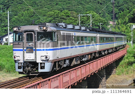 山陰本線　佐津ー竹野　JR西日本　キハ181系　キハ181-26（京都）　はまかぜ 111364691