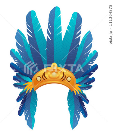 colorful mask icon brazilian festival holiday celebration greeting invitation postcard culture and tradition carnival party concept 111364878