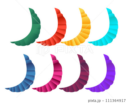 colorful decoration set brazilian festival holiday celebration greeting invitation postcard culture and tradition carnival party 111364917