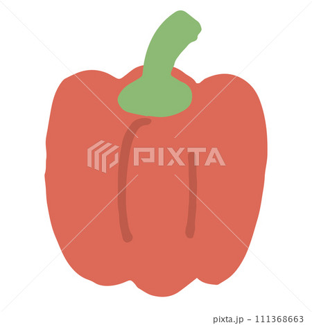 パプリカのイラスト（名称なし） 111368663