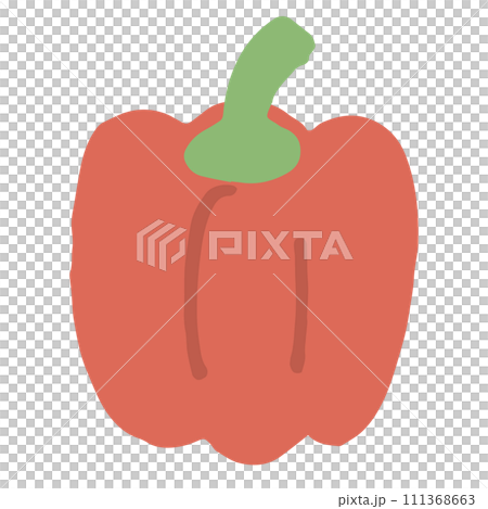 パプリカのイラスト（名称なし） 111368663