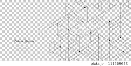 幾何学 抽象 建築 テクノロジー ビジネス 背景 111369658