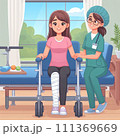 リハビリ中 111369669