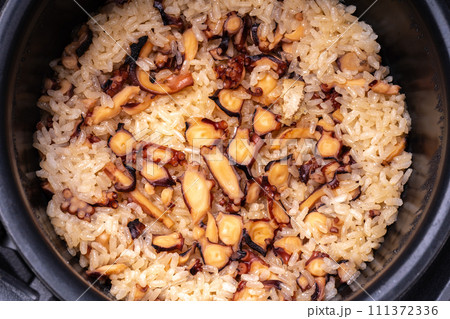 炊きたての蛸おこわ 111372336