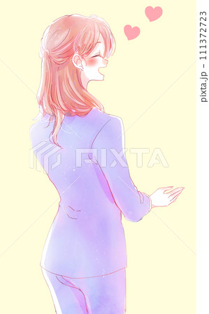 恋するビジネスパーソン 女性 恋するビジネスパーソン 女性 111372723