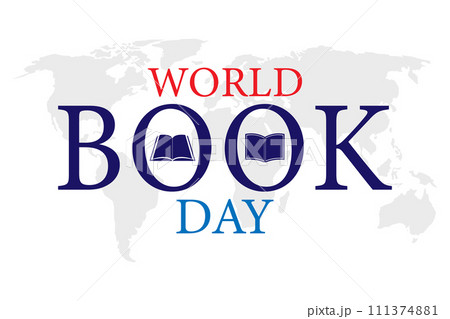World Book Day Vector Illustration 111374881