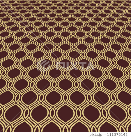 Modern Geometric Abstract Pattern With Perspective 111376142