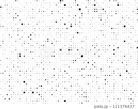 Subtle halftone grunge urban texture vector. Distressed overlay texture. Grunge background. Black isolated on white background.Vector 111376837