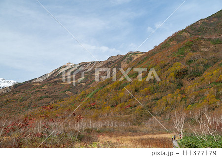 美しい紅葉 栂池高原 美しい紅葉 栂池高原 111377179