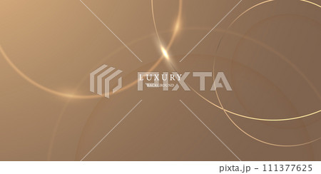 golden abstract background with luxury golden lines vector illustration 111377625