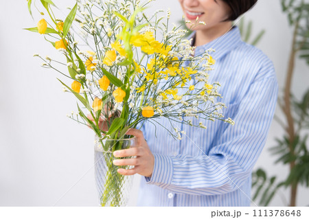 生け花 手元 生け花 手元 111378648