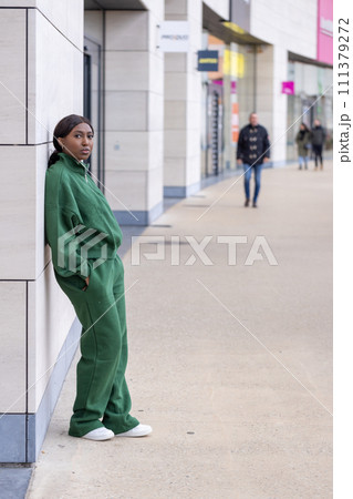 Contemporary Urbanite in Green 111379272