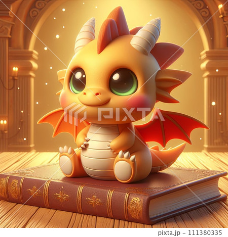 3D fantasy dragon 111380335
