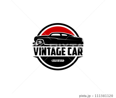 1949 mercury coupe vintage car logo. tagged badge, emblem, icon, design sticker, vintage car industry. 1949 mercury coupe vintage car logo. tagged badge, emblem, icon, design sticker, vintage car industry. 111381120