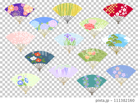 扇 扇子 アイコン いろいろ 扇 扇子 アイコン いろいろ 111382160