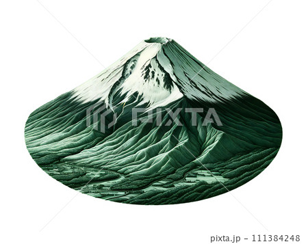 雄大な富士山 雄大な富士山 111384248