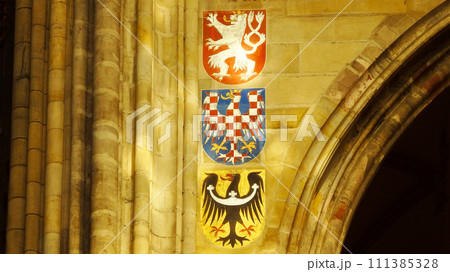 聖ヴィート大聖堂 礼拝堂壁面の紋章 111385328