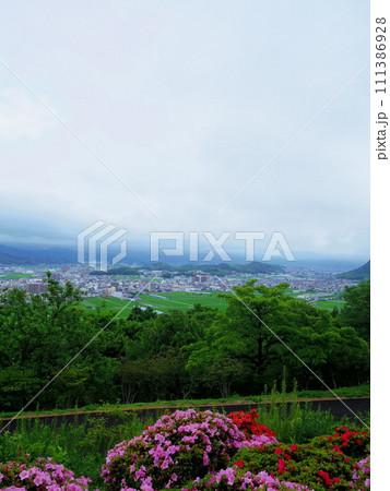 五台山より望む街並み(高知県高知市) 五台山より望む街並み(高知県高知市) 111386928