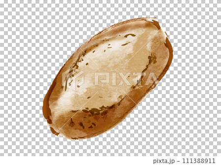 法國麵包、轎跑車的手繪插圖 111388911