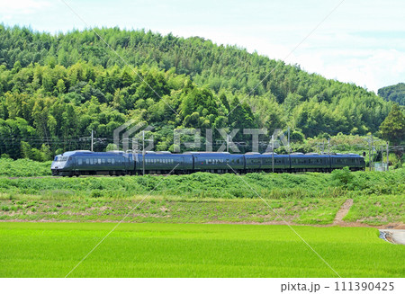 鹿児島本線　肥後伊倉ー木葉　JR九州　787系（南福岡）　有明 111390425