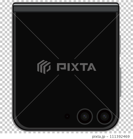 背景が黒バックのスマートフォンのイラスト素材 携帯電話 携帯 スマホのベクター 背景が黒バックのスマートフォンのイラスト素材 携帯電話 携帯 スマホのベクター 111392469