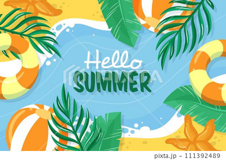 hello summer design 111392489