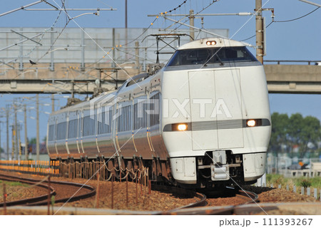 北陸本線　加賀笠間ー美川　JR西日本　683系　S編成（金沢）　しらさぎ 111393267