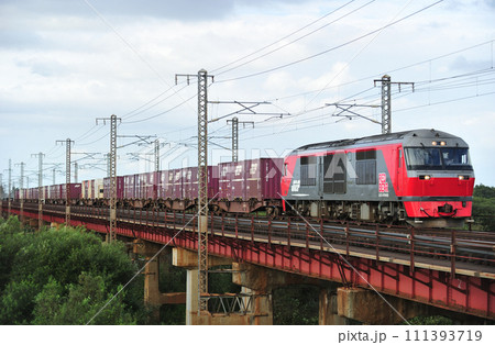 函館本線 豊幌ー江別 JR貨物 DF200-6(鷲別) 函館本線 豊幌ー江別 JR貨物 DF200-6(鷲別) 111393719