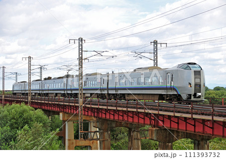 函館本線　豊幌ー江別　JR北海道　789系1000番台　HL-1001編成（札幌）　スーパーカムイ 111393732