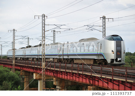 函館本線　豊幌ー江別　JR北海道　789系1000番台　HL-1004編成（札幌）　スーパーカムイ 111393737