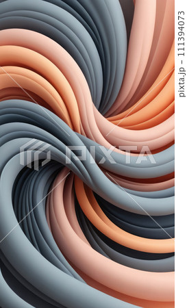 AI-generated content. Screen background from Spiraloid shapes and gray 111394073