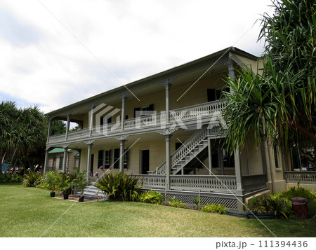 Hulihee Palace in Kailua-Kona, Hawaii 111394436