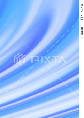 青色系背景素材、ファンタジー、光の背景イメージ、水が流れるイメージ、グラデーション、抽象イメージ、 111396246