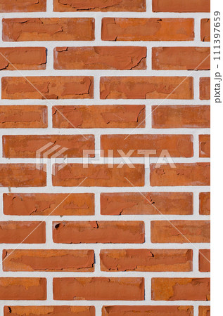 Red brick wall texture 111397659