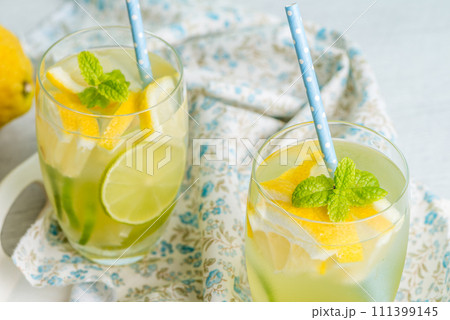 Summer citrus fruits drink Summer citrus fruits drink 111399145