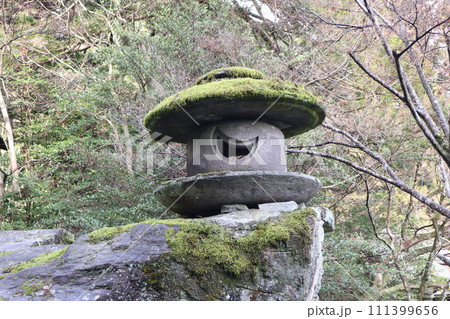 静寂な西の京の山口大神宮の風景 111399656