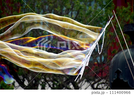 シャボン玉　防府天満宮　七夕　山口 111400966