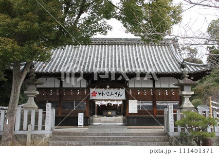 梅花薫る大阪高槻の上宮天満宮 111401371