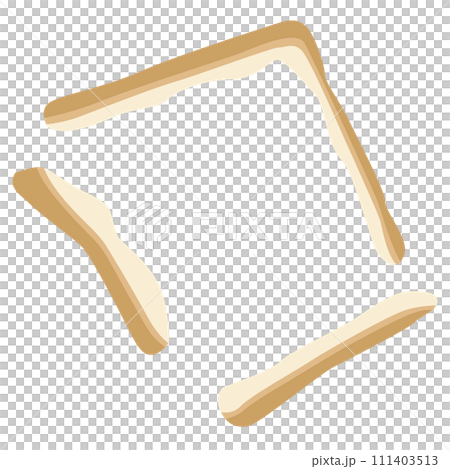 Vector illustration of bread ears Vector illustration of bread ears 111403513