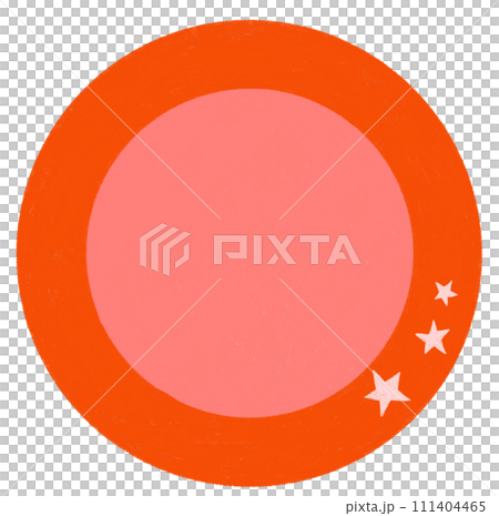 Illustration of a simple red plate 111404465