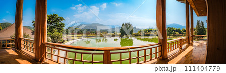 Japanese theme park Hinoki Land in Chai Prakan District, Chiang Mai, Thailand 111404779