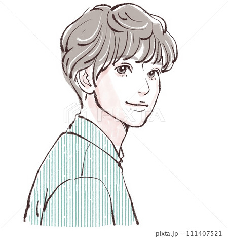 男性・男の子のイラスト素材 111407521